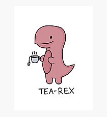 "Tee-Rex" Illustration Fotodruck