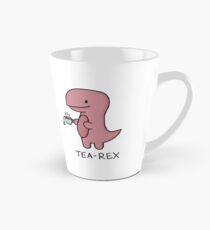 'Tea-Rex' Illustration Tall Mug