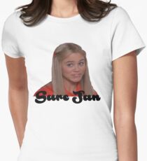 Sure Jan Women's Fitted T-Shirt