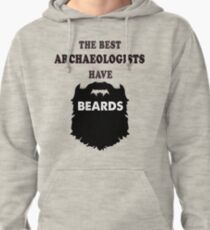 Archaeologist gift beards, Archaeology bearded t shirt Pullover Hoodie