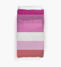 Lesbian Pride Flag Duvet Cover