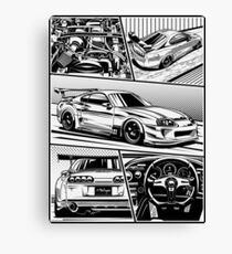 Supra. Details (white background) Canvas Print