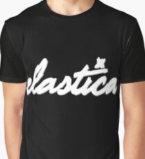 Elastica Logo (In WHITE) Graphic T-Shirt