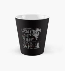 Thrones wolf t-shirt best quote Tall Mug