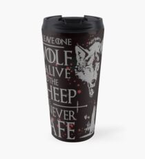 Thrones wolf t-shirt best quote Travel Mug