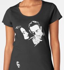 Gomez y Morticia Women's Premium T-Shirt