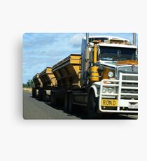Roadtrain Canvas Print