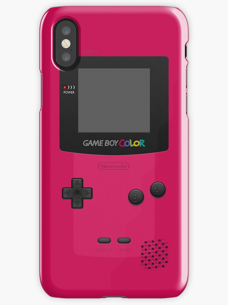 "Pink Nintendo Gameboy Color" iPhone Cases & Covers by ~ * | Redbubble