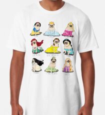 Camiseta larga Princesas Pug