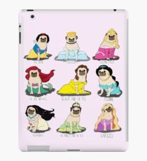 Mops Prinzessinnen iPad-Hülle & Klebefolie