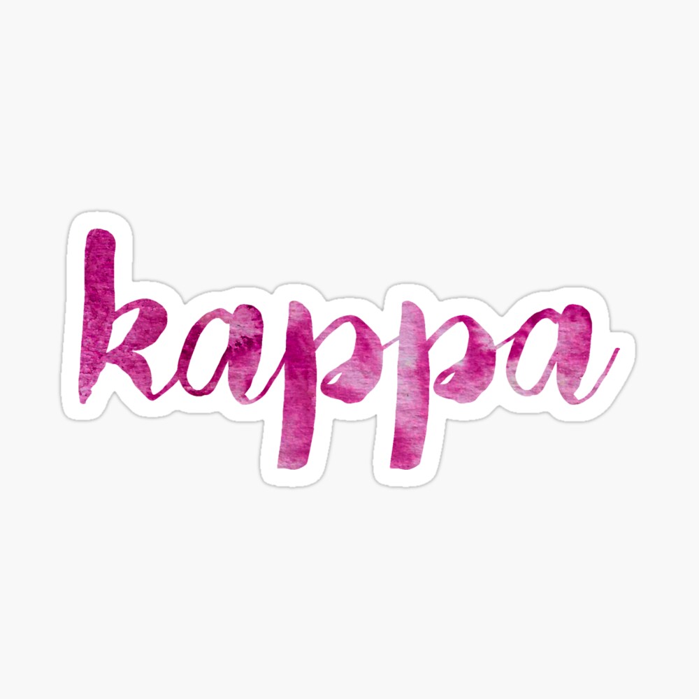 Kappa sticker: mix and match sorority series Sticker