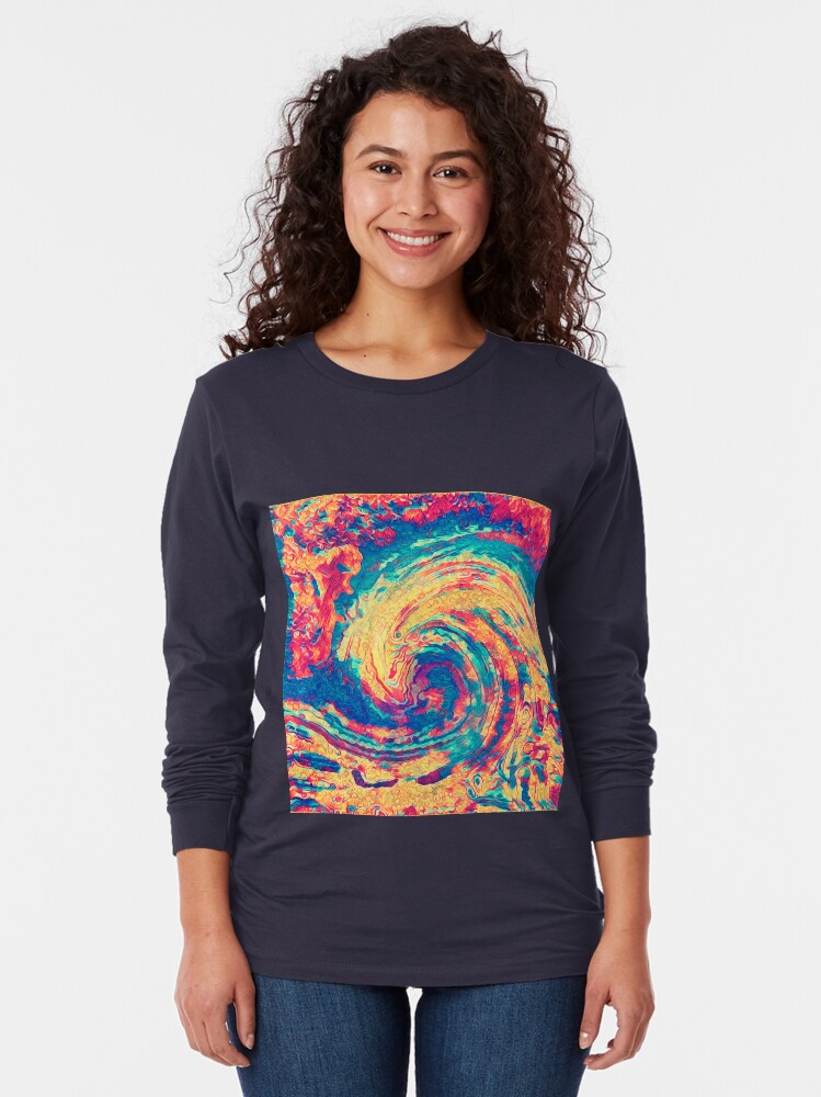 Alternate view of King wave Long Sleeve T-Shirt