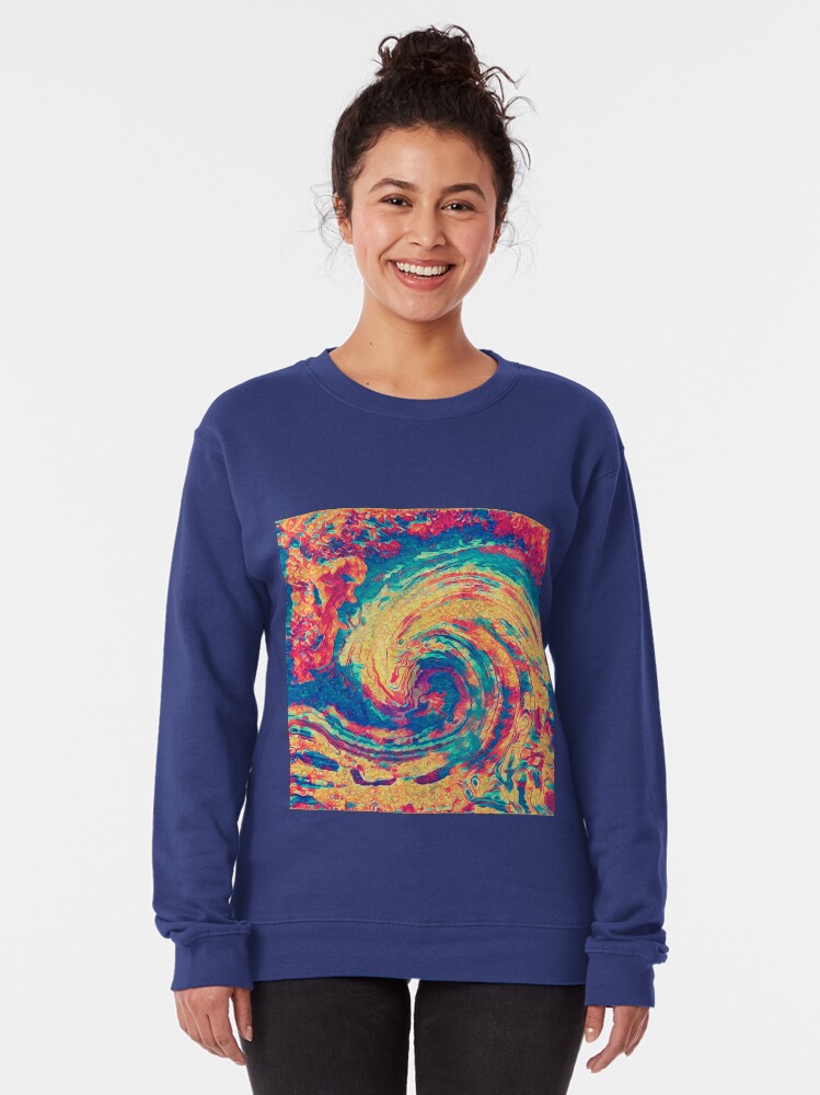 Alternate view of King wave Pullover Sweatshirt