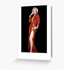 MARILYN MONROE : Vintage Movie Advertising Print Greeting Card