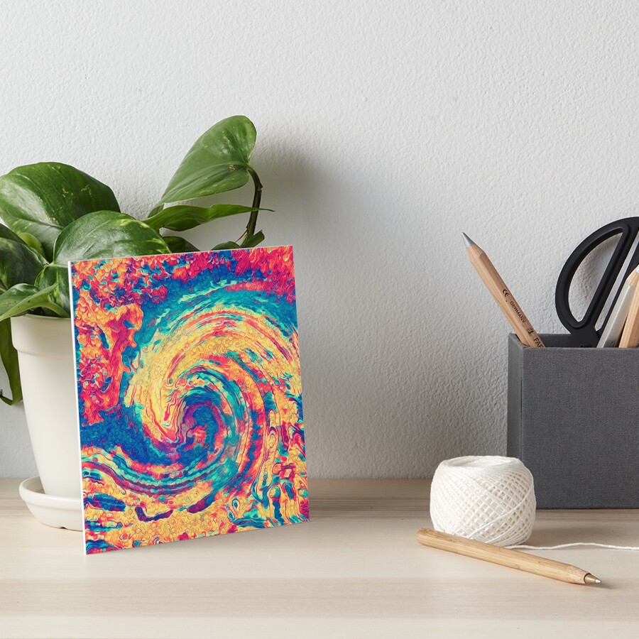 King wave Art Board Print
