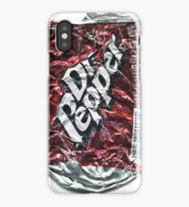 Crushed Dr Pepper Tin iPhone Case/Skin
