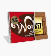Wonka Chocolate Bar Laptop Skin