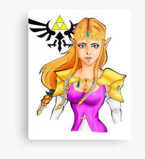 Princess Zelda Metal Print