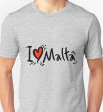 I love Malta Unisex T-Shirt