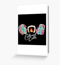 cultured cells Greeting Card