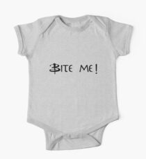 Bite Me! Black One Piece - Short Sleeve