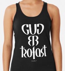 Gud er trofast Racerback Tank Top