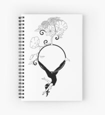 Aerial Hoop Design Spiral Notebook