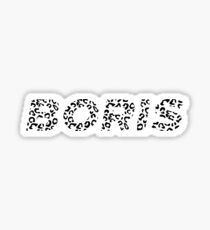 BORIS B O R I S Sticker