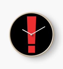 Metal Gear Solid - Exclamation Point! Clock