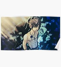 Gray Fullbuster - Fairy Tail Poster