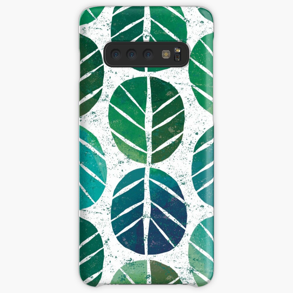 i love Green Leaf Case & Skin for Samsung Galaxy