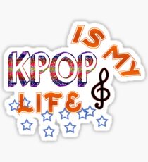 Kpop ist mein Leben Sticker
