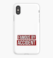 Famous by Accident Red Label iPhone Case