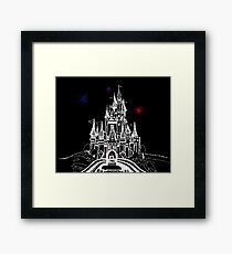 Mouse in Love at Midnight Framed Print