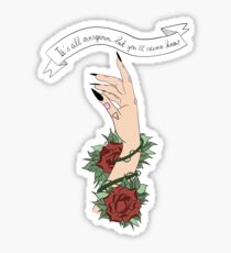 It's all overgrown, but you'll never know (colour) Sticker