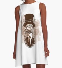 Steampunk Punk A-Line Dress
