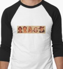 Coen Brothers Characters Men's Baseball ¾ T-Shirt