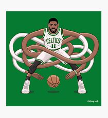 Gnarly Kyrie Celtics Photographic Print