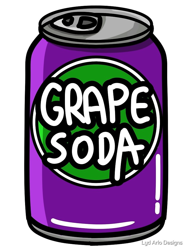 "Grape Soda" Metal Print by LilMy Redbubble