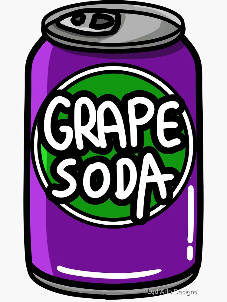 "Grape Soda" Sticker by LilMy Redbubble