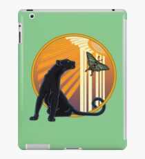 Art Deco Jaguar Plain iPad-Hülle & Skin