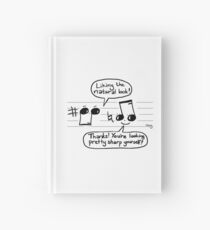 Cuaderno de tapa dura Cumplidos musicales