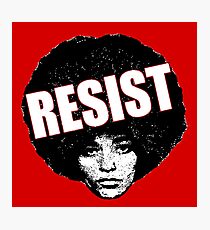 Angela Davis - Resist Photographic Print