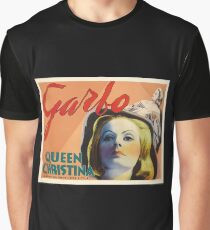 Garbo / Queen Christina 1933 Graphic T-Shirt