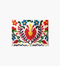 Mexican Flowers Art Board Print