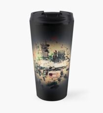 Taza de viaje OLD NYC, antique abstract ART