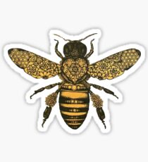 aureum bee Sticker