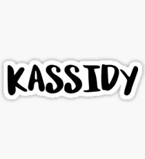 KASSIDY Sticker