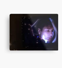 Mulder Gazing Metal Print