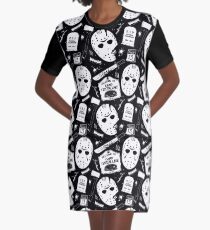 Welcome Campers! Graphic T-Shirt Dress
